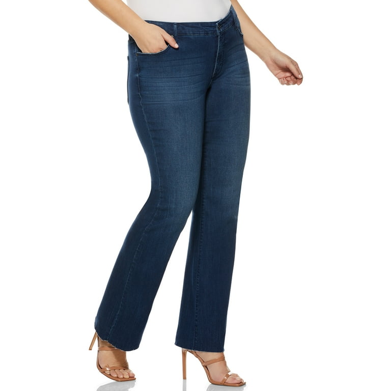 Sofia Jeans Women's Plus Size Marisol Bootcut Mid-Rise Jeans
