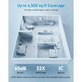 thumbnail image 3 of Phonetone Amplificateur de Téléphone Cellulaire pour la Maison, Amplificateur 4G LTE pour un Signal jusqu'à 4500 Pi2, avec Antennes Directionnelles à Haut Gain, 65 dB, Bande 4/5, Approuvé ISE, 3 of 8