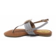 thumbnail image 5 of Victoria K Women's Gold Medallion Sandals, 5 of 5