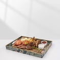 thumbnail image 6 of Coffee Table Trays for Living Room Serving Tray with Handles, Modern Large Tray for Ottoman Coffee Table, 6 of 7