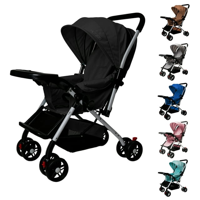 Carriola Reversible Para Bebe 2 En 1 Plegable