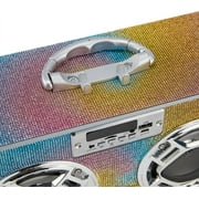 Swirl Bling Bluetooth Boombox (BB-SWIRL BLING)