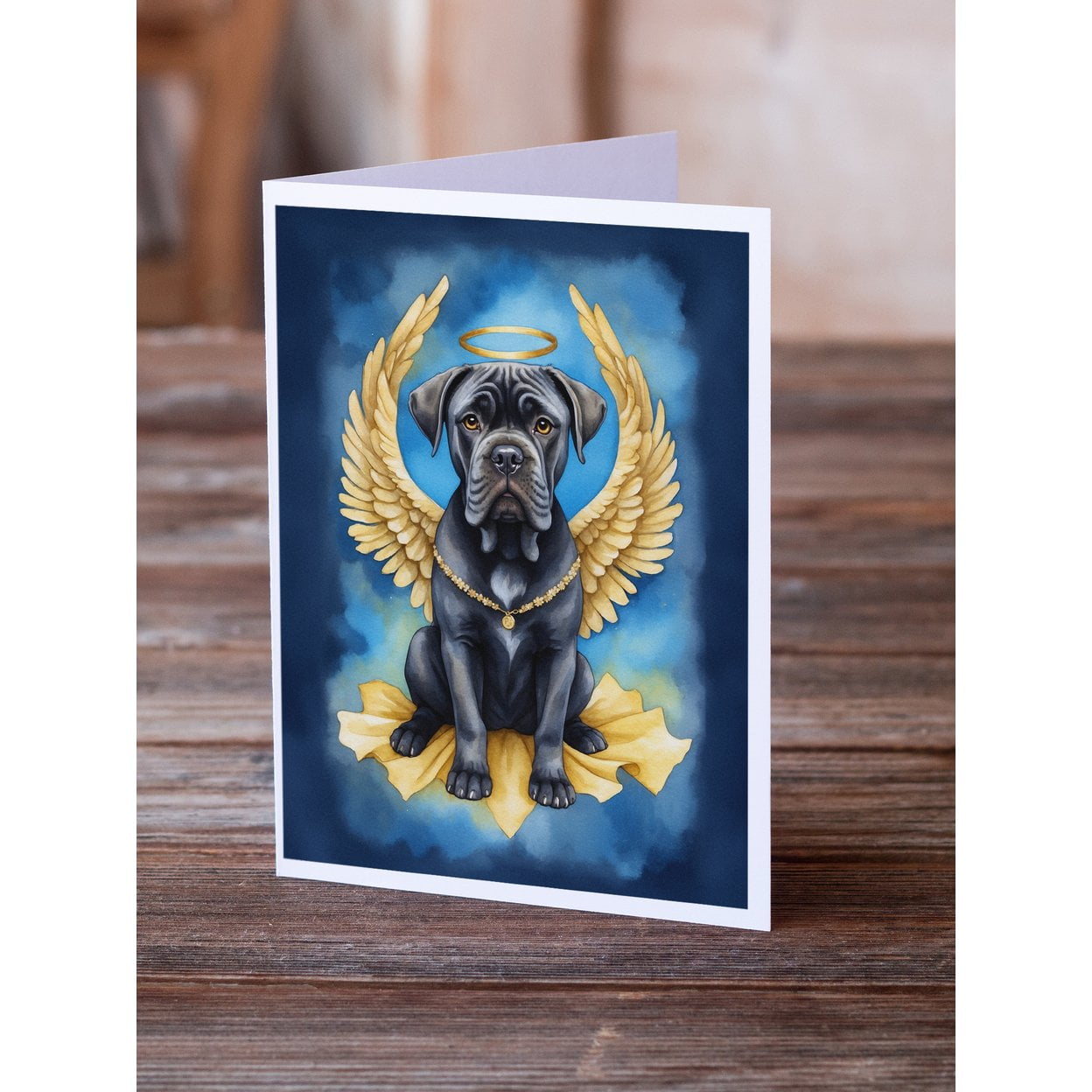 Cane Corso My Angel Greeting Cards Pack of 8 7 in x 5 in