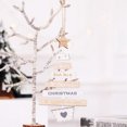 thumbnail image 3 of JLFNYA Christmas Decorations Clearance！Christmas Tree Wooden Ornaments Christmas Ornaments Colored Wooden Letters Christmas Tree Pendants 2pcs, 3 of 4