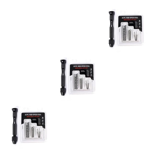 Kenally Micro brocas helicoidales, pasador multiusos, perforación precisa para carpintería, compacta, 360 ° con colgante de resina, joyería artesanal Type1 NO1 Kenally CBP228126