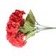 thumbnail image 2 of Cabezas Hortensia Hermosa Flor Artificial Ramo Ramo Decoración de Boda en Casa (Rojo) Xemadio SNFLD1701, 2 of 9