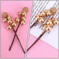 thumbnail image 5 of WRITWAA 20Pcs Golden Simulation Berry Decoration for Christmas Tree Decoration Flower Arrangements Home Users Parties Christmas Tree, 5 of 8