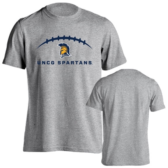 University of North Carolina Greensboro Spartans Football Laces Out Logo T-Shirt