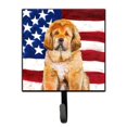 thumbnail image 1 of Gancho de pared patriótico Treasures Mastiff, pequeño, multicolor Caroline's Treasures BB9721SH4, 1 of 1