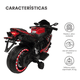 thumbnail image 4 of Moto Montable para Niños Electrica The Baby Shop - 628 Luz LED 12V Rojo -, 4 of 7
