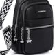 thumbnail image 2 of Bolsa De Pecho Bolso de pecho para mujer, bolsos de hombro de PU a la moda informal, bolsillo en la cintura del pecho (negro) Tmvgtek Para Estrenar, 2 of 3