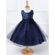 thumbnail image 3 of Vestido de niña, falda de malla para niña, vestido de niña, vestido de actuación para vacaciones, talla mediana y grande, 3 of 5