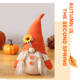 thumbnail image 3 of Gnomo de otoño de decoración de estante de acción de gracias, gnomo de peluche de arce de otoño, decoración Adepaton CPB-SSW232-1, 3 of 5