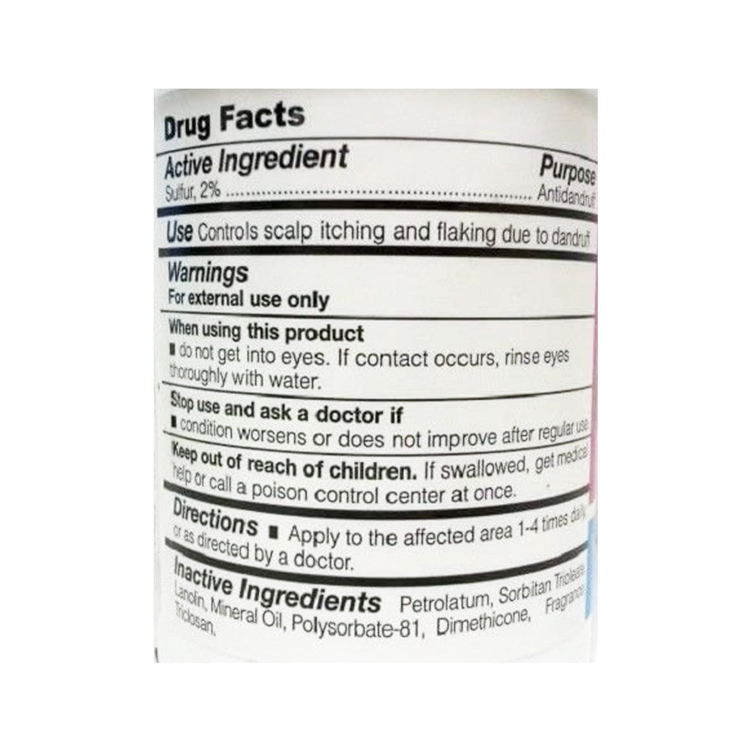 Sulfur8 Kid's Medicated Anti Dandruff Hair Scalp Conditioner, 4 Oz., Pack of 3