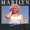 thumbnail image 3 of Marilyn Monroe - What's Important - Women's Lightweight French Terry Long Sleeve Shirt, 3 of 5