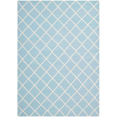 Safavieh Dhurrie Victor Geometric Diamonds Area Rug or Runner Walmart