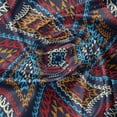 thumbnail image 5 of Ambesonne Aztec Valance Pack of 2, Folk Motifs in Vivid Colors, 54"X12", Night Blue Multicolor, 5 of 5
