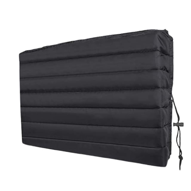 MOQIN AC Cover Indoor, Air Conditioner Cover Inside Window AC Unit Cover, Double Insulation Anti-Rust Adjustable Inside Window AC Cover with Free Elastic Straps - 4 Sizes