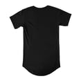 thumbnail image 5 of Hat and Beyond Men's Elongated Longline Hip Hop Casual T-Shirts Big and Tall, 5 of 6