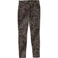 thumbnail image 1 of GUESS Womens Leopard Skinny Fit Jeans, Brown, 27, 1 of 2