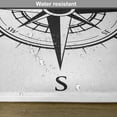 thumbnail image 6 of Ambesonne Compass Place Mats Set of 4, Navigation Tech Travel, Standard Size, Black White, 6 of 6