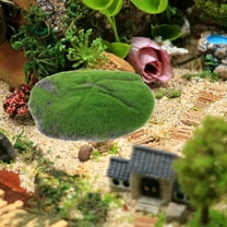 SWETRACE artificial moss for decoration Artificial Moss Green 1Pcs Silk Cotton 6.7*6.7*1.2in