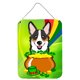 thumbnail image 1 of Caroline's Treasures Tricolor Corgi St. Patrick's Day Impresiones para colgar en la pared o en la puerta BB1999DS1216, 16HX12W, Multicolor Caroline's Treasures BB1999DS1216, 1 of 1
