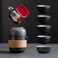 thumbnail image 4 of Juego de Té Portátil de Viaje Vajilla de Cerámica de Té Tazas de Té Hechas a Mano Teteras Chinas Juego de Té pa D Baoblaze Teteras de cerámica, 4 of 8