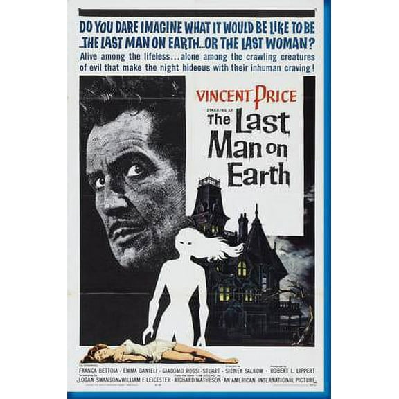 Last Man On Earth The Movie Poster 24x36 Unframed, Age: Adults, Rectangle Best Posters