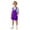 Purple, variant on Boys Overalls Shorts Dance Performance Kindergarten Stage Kids School Clothes