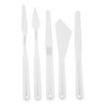 thumbnail image 5 of MLINS Plastic Painting Spatulas Set for Pigment Mixing and Stirring Lightweight Portable and Easy to Clean White, 5 of 8
