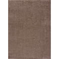 thumbnail image 2 of Hauteloom Leanna Living Room, Bedroom Machine Washable Area Rug - Neutral Abstract Solid - Brown - 5'3" x 7', 2 of 11