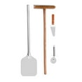 thumbnail image 3 of CROWN Gas and Wood Pizza Oven, Stainless Steel Outdoor Pizza Oven HPO03SH, 3 of 7