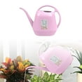 thumbnail image 4 of Indoor Plant Watering Can 1 Gallon Plastic Pink, Long Spout, Lightweight, Anti-Slip Handle, Ideal for Delicate Flowers and Seedlings,Pink, 4 of 7