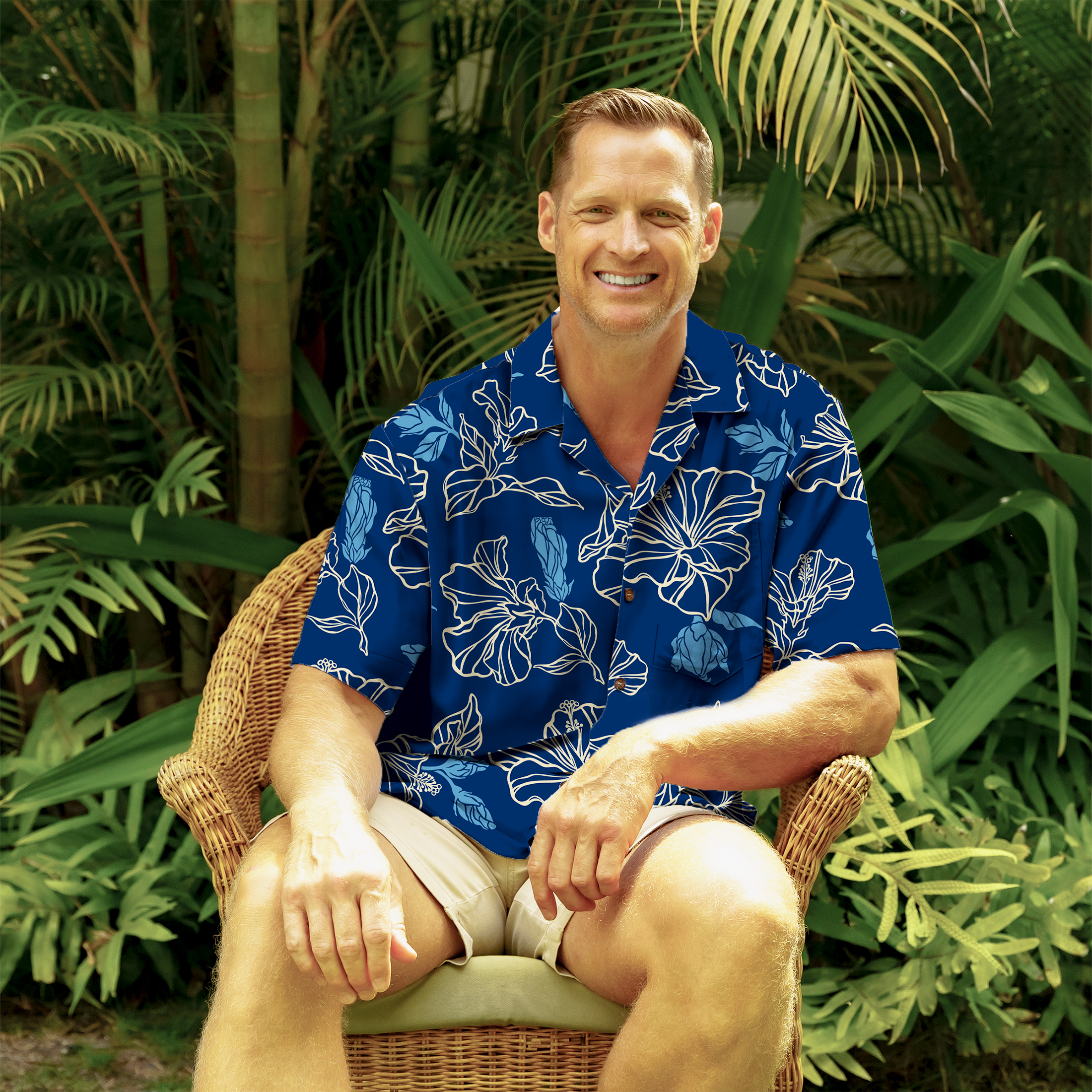 Nui Nalu Hi Men's Rayon Aloha Shirt Assorted Prints