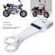 thumbnail image 4 of Rear Brake Arm 43410 098 000 Steel Alloy Galvanized Drum Brake Lever Compatible with Honda CT70 SL70 XL70 Z50A, 4 of 5