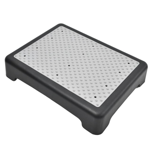 SUTENGDA Plastic Riser Step Mobility Step Stool Portable Anti Slip Half Step Stackable Elderly Half Step Outdoor Riser Step Stool for Household Garden