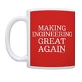 thumbnail image 2 of ThisWear Engineering Gifts Making Engineering Great Again Funny Political Gifts 11 ounce 2 Pack Coffee Mugs Cups White, 2 of 4