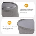 thumbnail image 3 of MasteelfCA 3pcs Cloth Lampshade Clip-on Type Lamp Shade Cover for Table Lamp Floor Lamp, 3 of 8