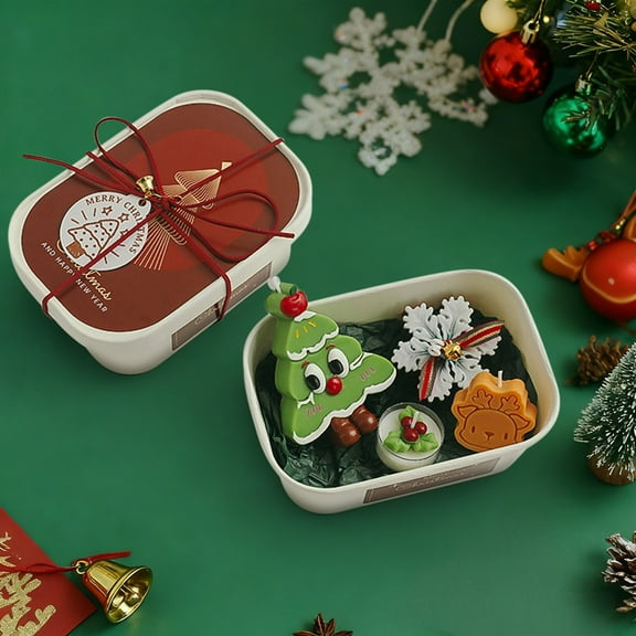 NWOKYZGH Christmas Scented Candle Gift Set