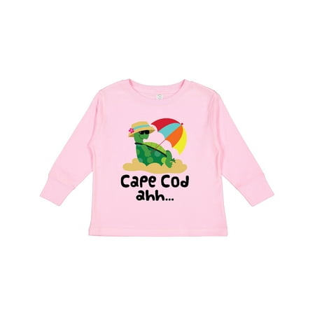 

Inktastic Cape Cod Massachusetts Gift Toddler Boy or Toddler Girl Long Sleeve T-Shirt