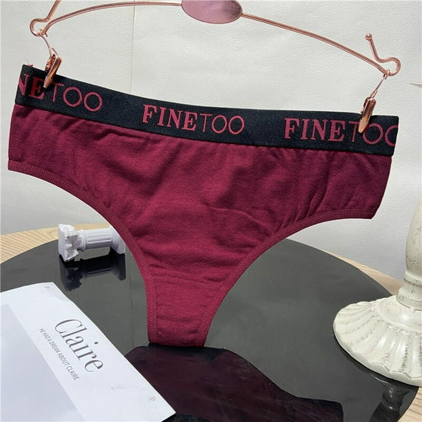 Tangas De Algodón Para Mujer , Cinturón Ancho , Letra G-string , Ropa Interior M-XL Para Niñas , Calzoncillos Cómodos , Tanga , Bragas , Lenceríapangjing
