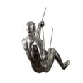 thumbnail image 1 of maskred Climbing Man Wall Decor With Unique Style Add Charm To Home Wide Application Exquisite Resin Artistic Workmanship silver Type 1, 1 of 6