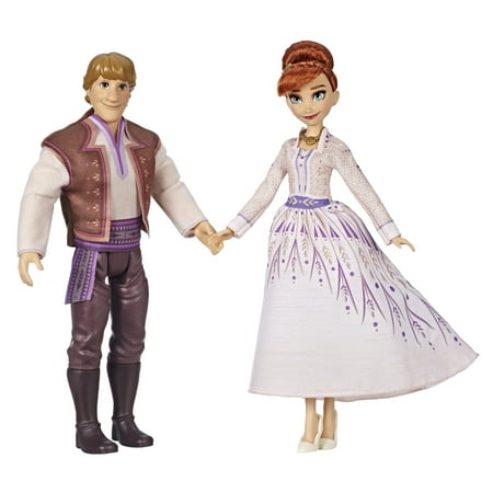 Disney Frozen 2 Anna And Kristoff Doll Playset W Ith Movie Inspired Outfits