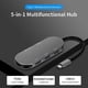 thumbnail image 1 of 5-en-1 Hub multifuncional Carcasa de aluminio USB3.0 * 3 / Tarjeta SD TF Plug and Play Hub portátil Gris ShuxiuWang 8390605084522, 1 of 1