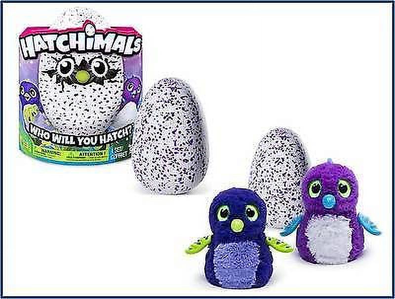 Hatchimals Draggle Blue/Purple Egg Interactive Walks Talks Dance Play Games Toy Spin Master 6034334 - image 3 of 8