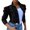 Black, variant on Vedolay Casual Tops for Women Jean Jackets for Women Fashion Basic Long Sleeve Button Down Denim Jacket,Black L