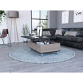 thumbnail image 3 of Mesa de Centro Salento Humo y Wengue Virtual Muebles, 3 of 8