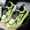 Fluorescent Green, variant on Men'S College Style Versatile Shoes with Fabric Upper, Rubber Sole, and Mid-Top Design | Casual Trendy Sneakers |