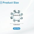 thumbnail image 2 of 50Pcs SAE 1/4" Zinc-Plated Carbon Steel External Tooth Lock Washer, 2 of 6